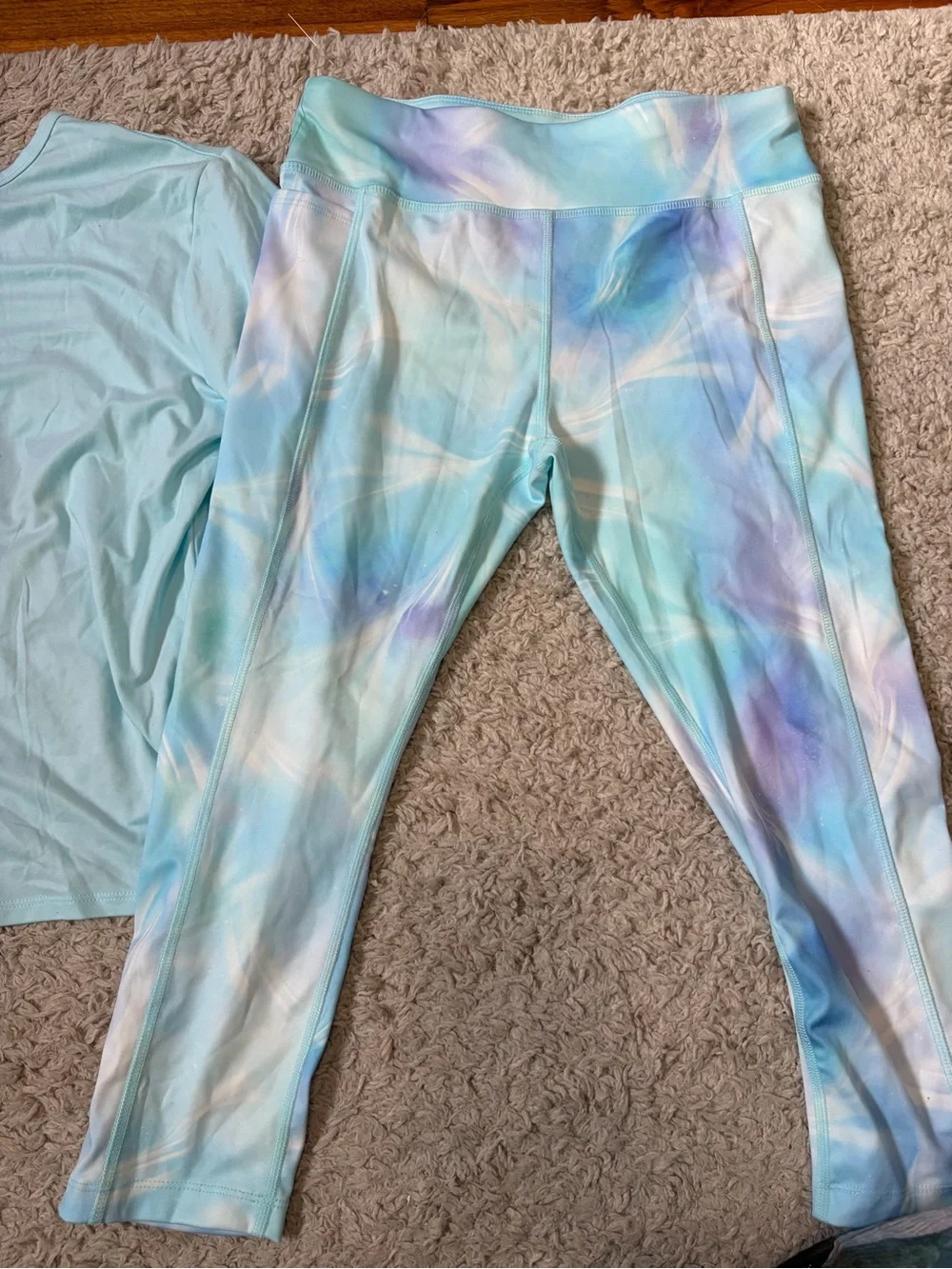 ZeroXposur Aqua 3-Piece Active Set - Tank, Tee & Leggings